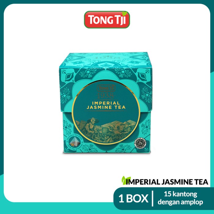 

TONG TJI PYRAMID, IMPERIAL JASMINE TEA ( PYRAMID TEA BAG/ TEH CELUP )