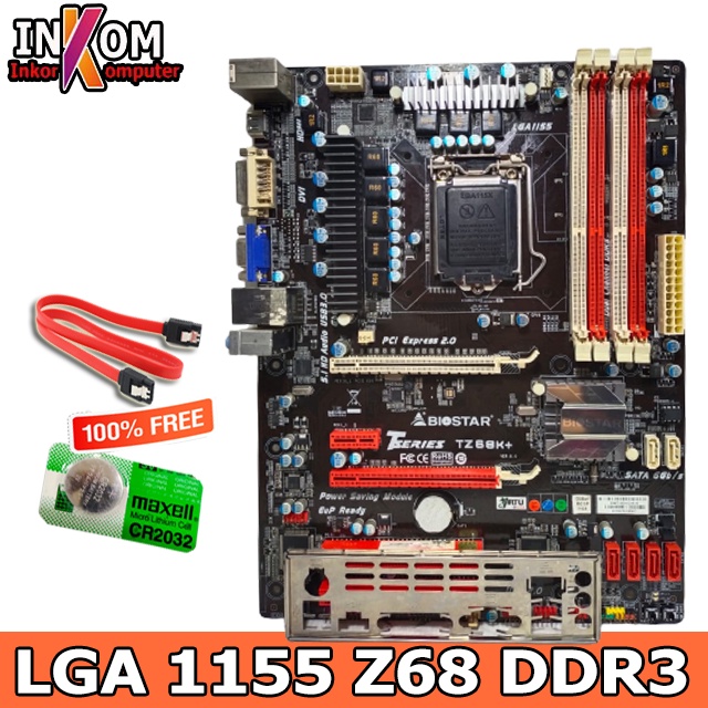 Motherboard Mainboard Mobo Z68 ATX LGA 1155 DDR3