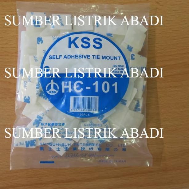 

KSS Self Adhesive Tie Mount HC-101 (PEREKAT 3M)