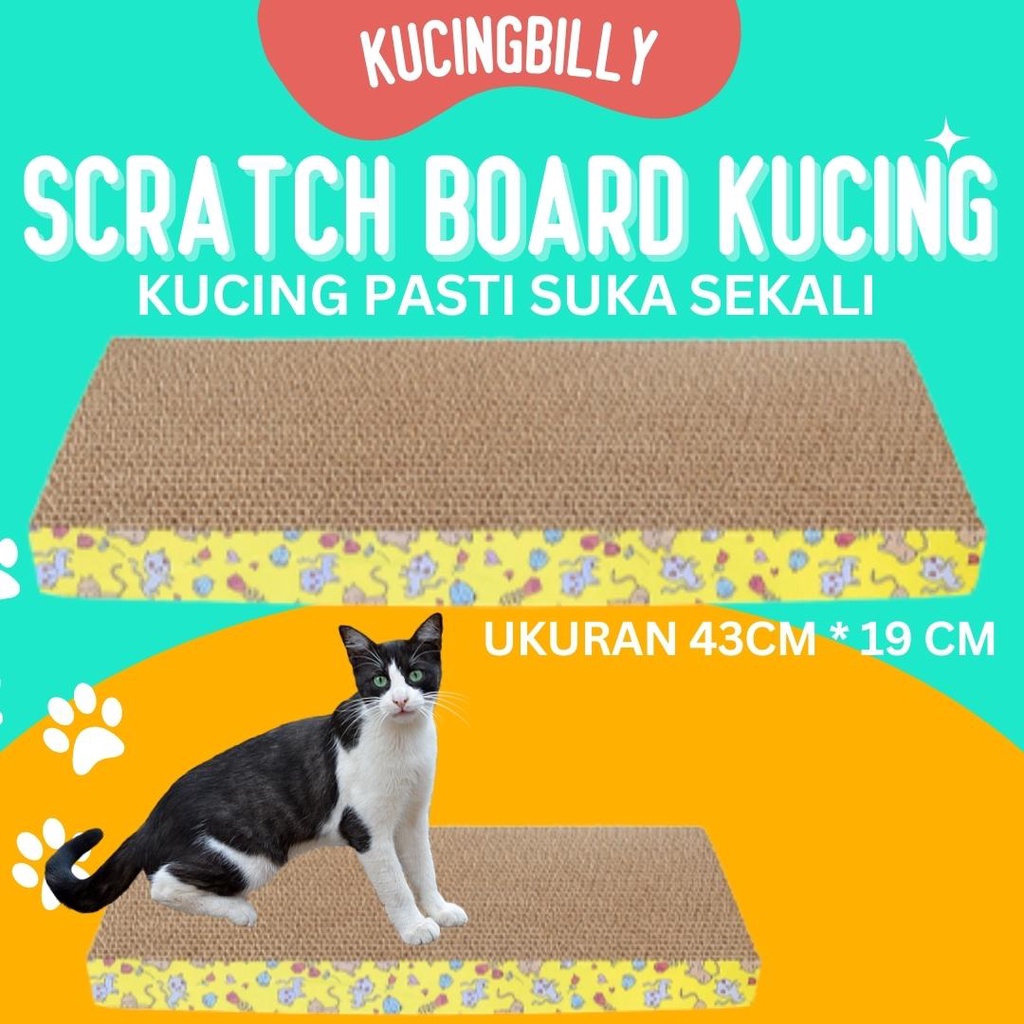 SCRATCH BOARD KUCING papan garukan kucing