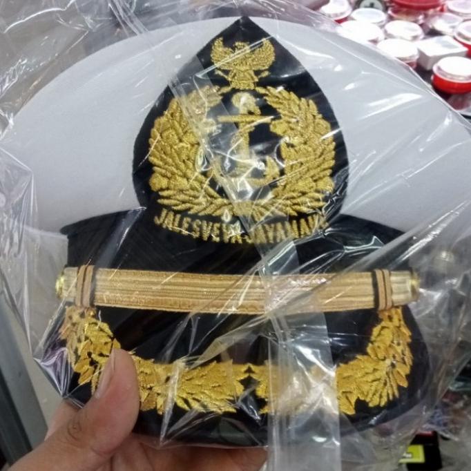 Jual Topi Pet Pdu Tni Al Pamen Original Ciputat Lis Bangkok Shopee