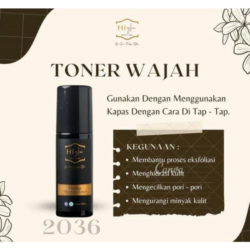 VARIAN TONER HI GLOW ORIGINAL