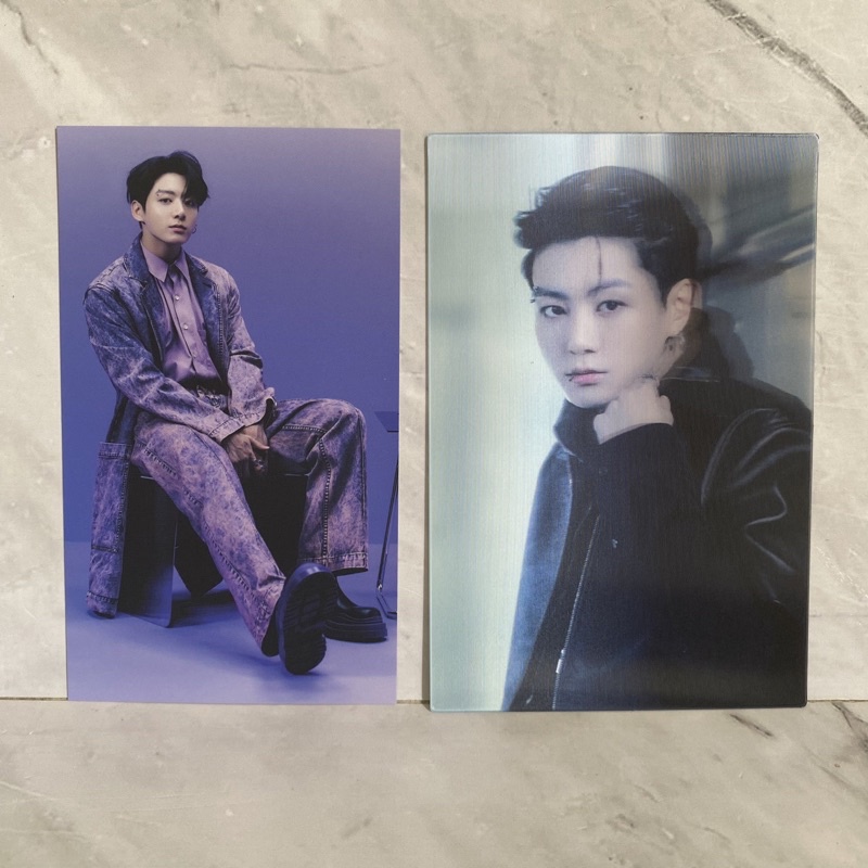 Jungkook BTS JK proof collector's pc photocard ar card 3D card official