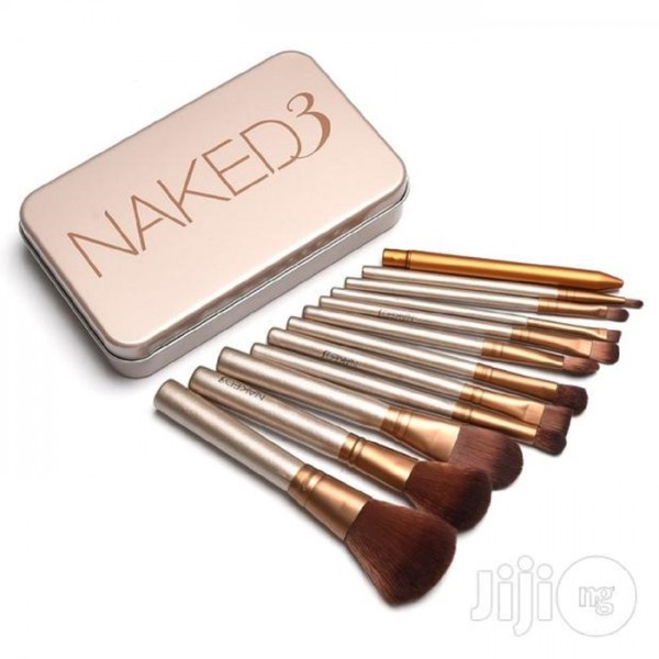 Takarai Kuas Set Naked 5 isi 12 Brush Alat Make Up Lengkap