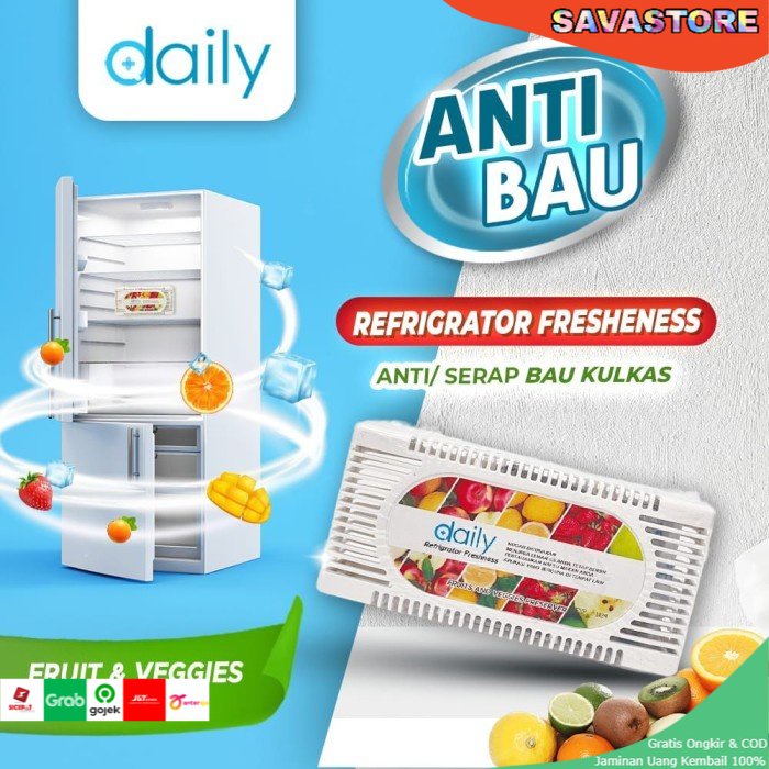PENGHILANG BAU KULKAS BAU LEMARI ES DAILY REFRIGERATOR DEODORIZE BOX