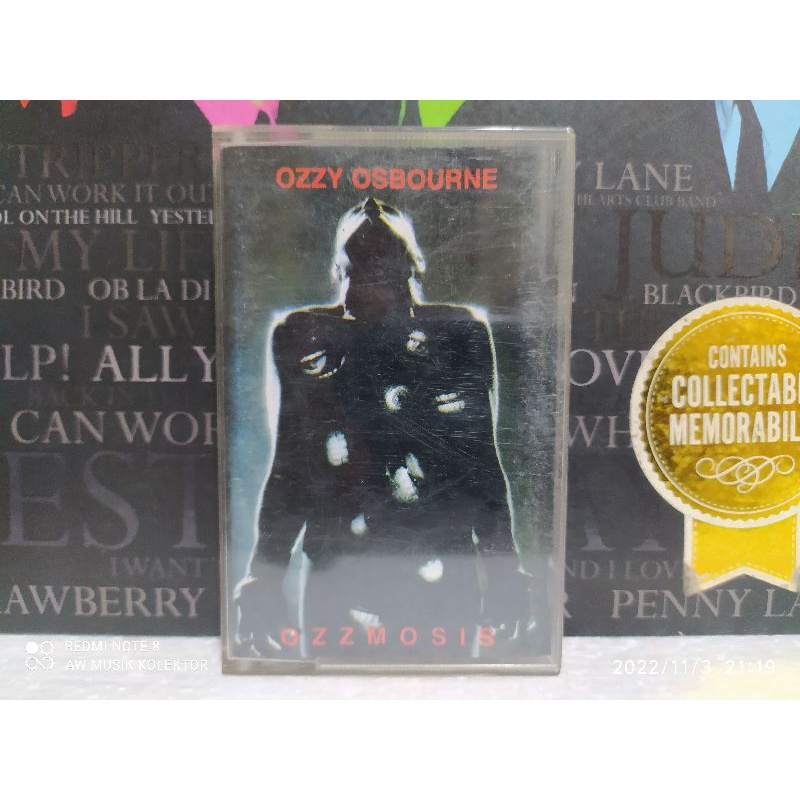 Kaset Pita : OZZY OSBOURNE - OZZMOSIS.