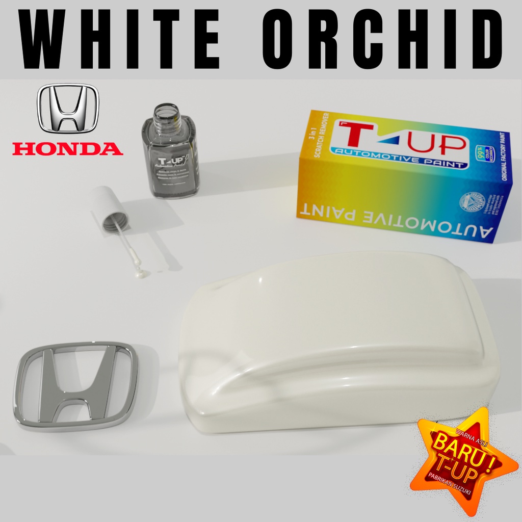 Cat Oles T-UP HONDA WHITE ORCHID PEARL - NH788P ori warna pabrikan Japan