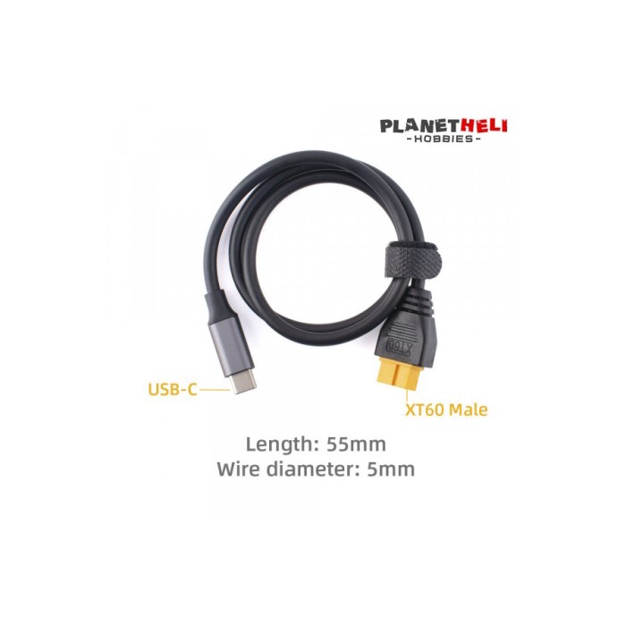 ToolkitRC SC100 - USB-C to XT60 Adapter Cable