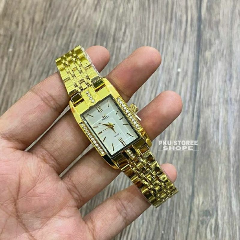 Terbaru New Cod!!!! Jam Tangan Wanita Mewah Mirete Original Tahan Air Analog Quartz // Jam Tangan Wanita Terlaris Kekinian Dan Teurah Bayar di Rumah