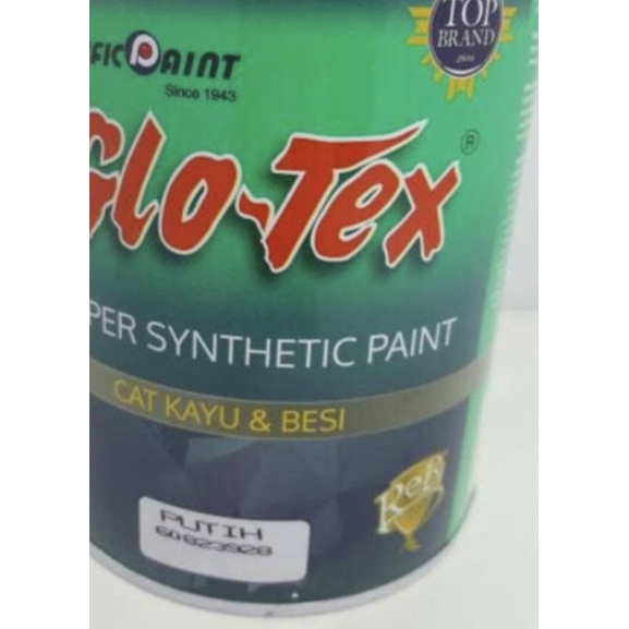 Glotex cat sintetik kayu dan besi