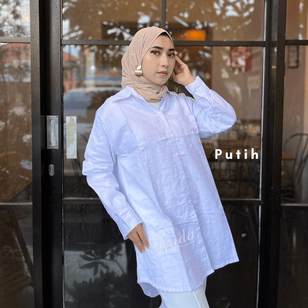 Aile Tunik Linen 1 Saku Premium