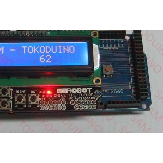 ARDUINO LCD KEYPAD SHIELD - LCD SHIELD 16x2