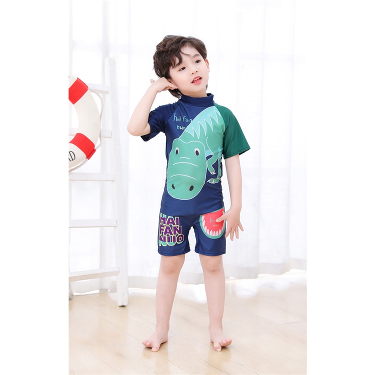 Baju Renang Anak Swim Suit DINOSAUR TREX PONY