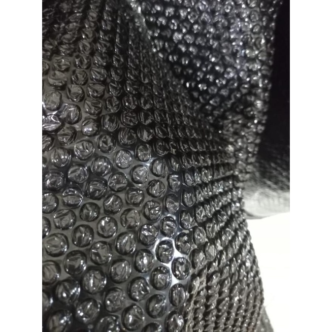 

Plastik bubble wrap hitam dan bening wellpack uk 125cm x 50m - Hitam