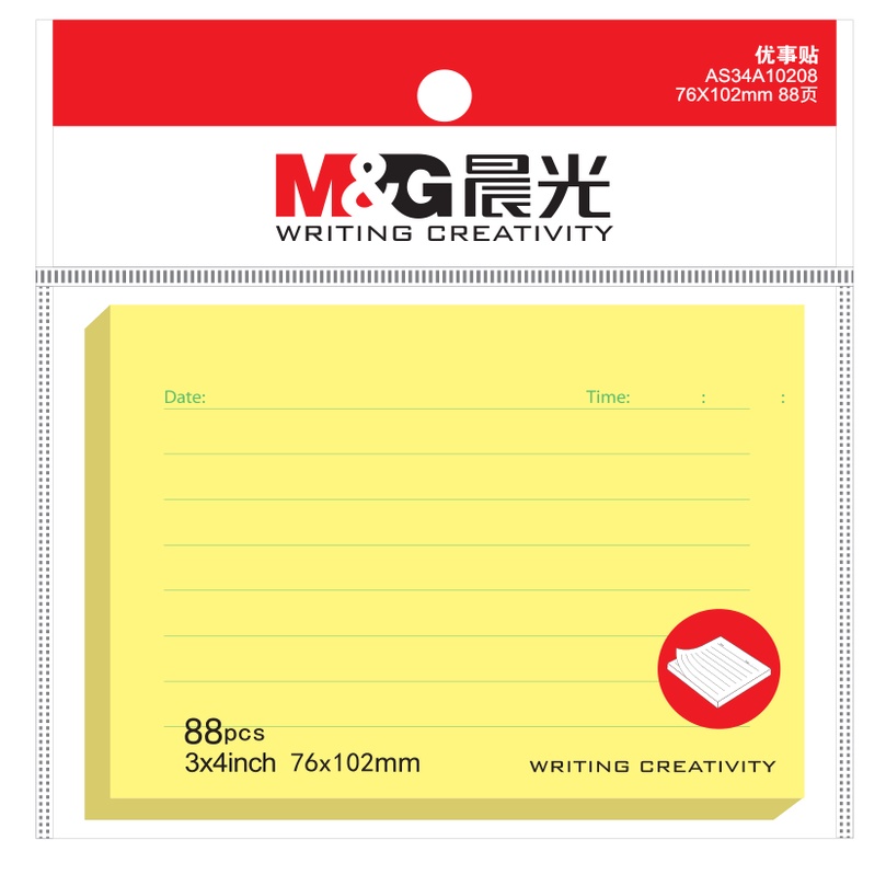 Memo tempel / Sticky Note - M&amp;G Ys-125 Ys-126