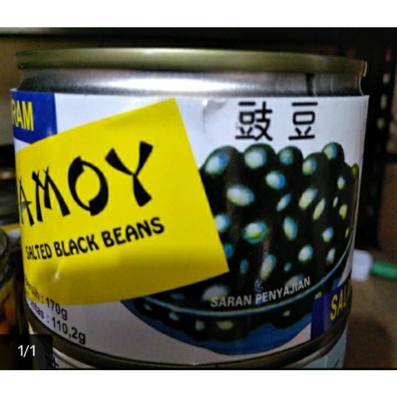 

Kacang Hitam Kaleng/TTS Amoy Black Beans 170Gr
