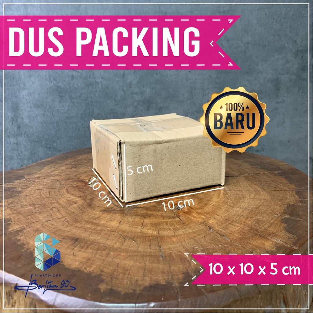 

Kardus Packing BARU Uk 10x10x5 - Karton Box Packaging Dus Baru Polos Murah