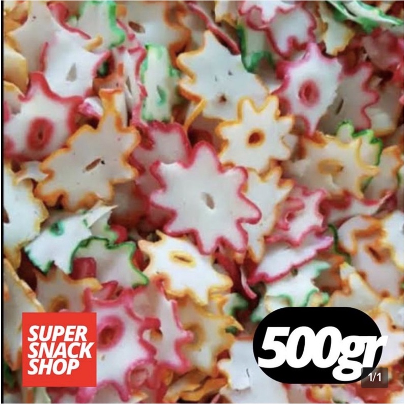 KERUPUK MENTAH SEBLAK BINTANGBAWANG 500GR