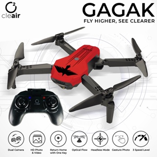 CleAir O2 - GAGAK Drone new Alpha One Racing Drone, Quadcopter Headless Mode & RC Remote Control