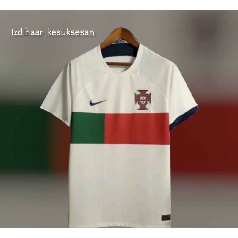 JERSEY AWAY TIMNAS PORTUGAL WORLD CUP QATAR 2022