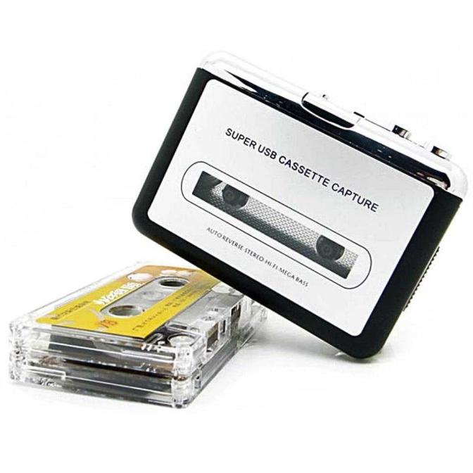 Konverter Kaset USB Casette Tape Player to MP3 Converter - EZCAP