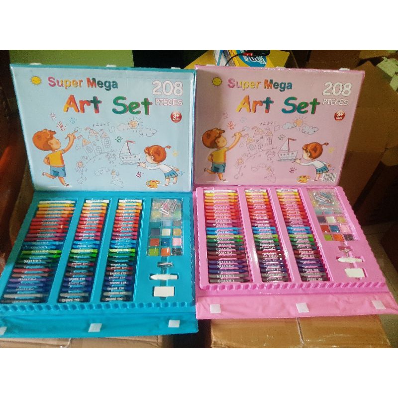 

Art Set 208pcs Crayon Alat Menggambar Melukis Anak Lengkap