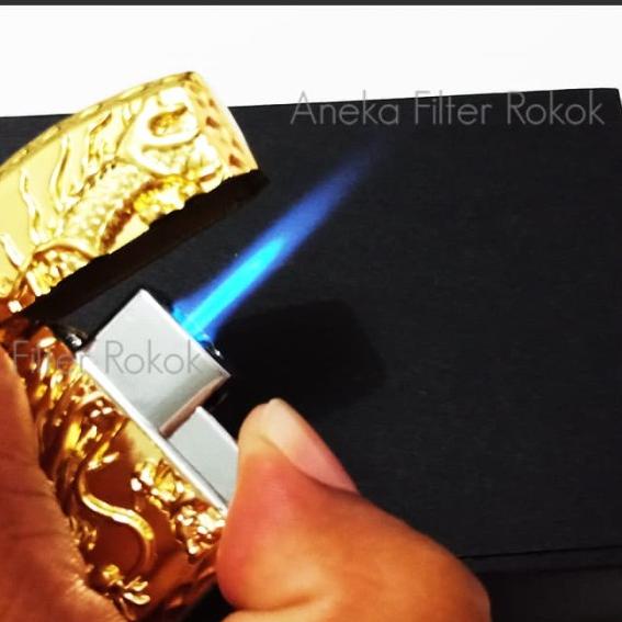Korek Api Naga Single Jet Flame| Dragon Jet Lighter - KOREK