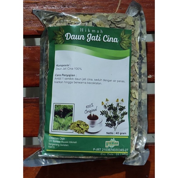 

Teh Daun Jati Cina 40 Gram / Mempelancar Buang Air Besar / Mengurangi lemak tubuh