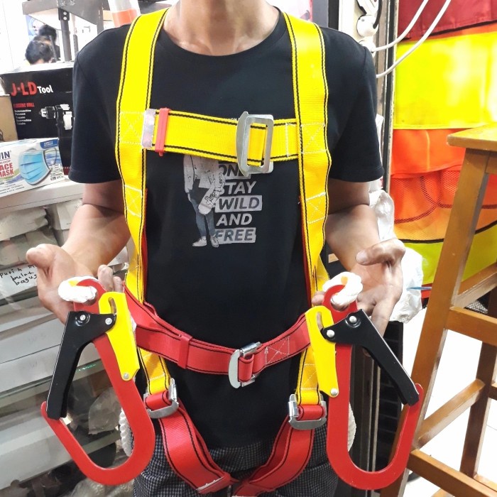 Full Body Harness Double Big Hook I-Safe (Sni)