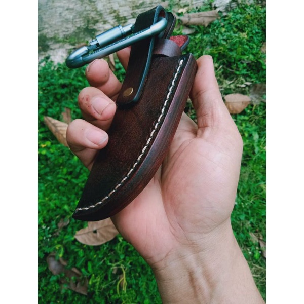 Sarung Pisau Kecil Termurah Skinner Burl Pisau Pukko Skinning