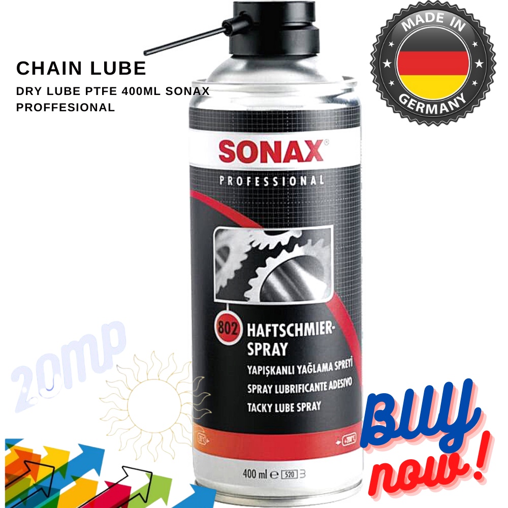 Sonax German Professional Trocken-SchimierSpray Pelumas Rantai Pro PTFE