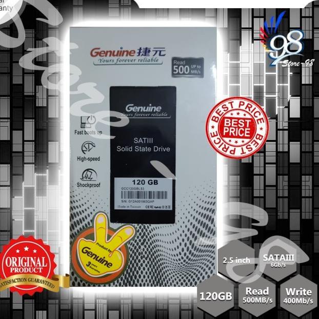 Genuine SSD 120GB Sata 3 - SSD 3D Nand 120 GB 2.5"