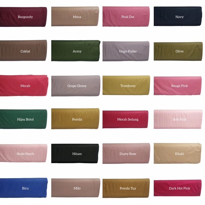 Kain Kain Toyobo Royal Mix Bahan Katun Toyobo "Grade A"