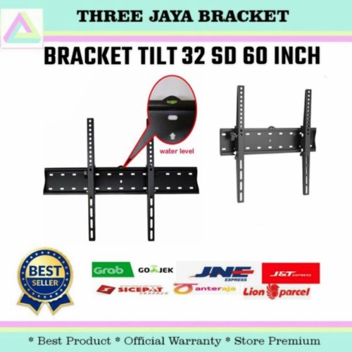 Jual Promo Braket Braket Bracket Led Tv Sampai Inch Tilt Down Berkualitas Shopee Indonesia