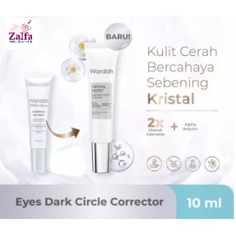 Wardah Crystal Secret Eye Dark Circle Corrector / Wardah White Secret Eye Cream