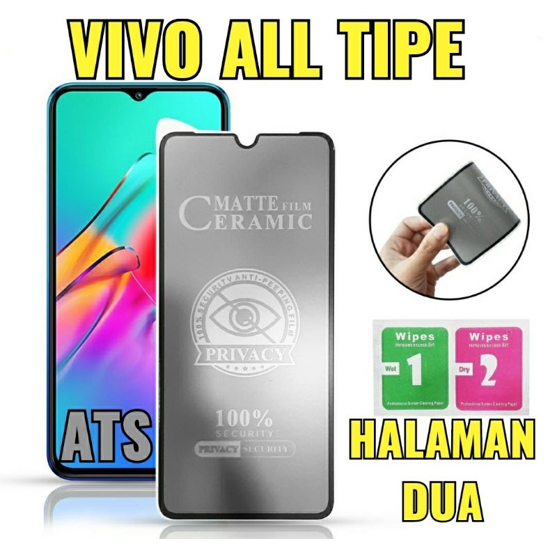 TG Anti gores ceramic matte privacy anti spy Vivo all type