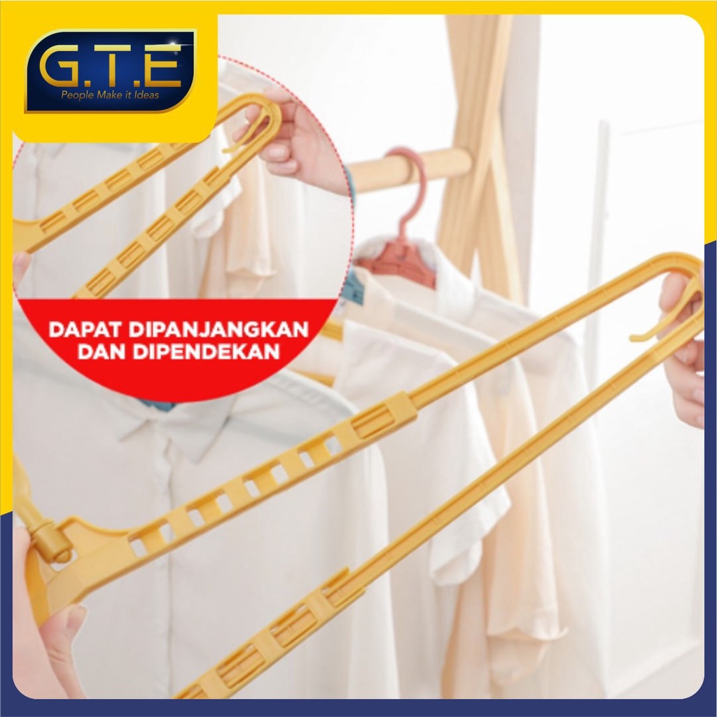 GTE | Gantungan Tarik Hanger Handuk Lebar Gerigi / Gantungan Tarik Hanger Sajadah