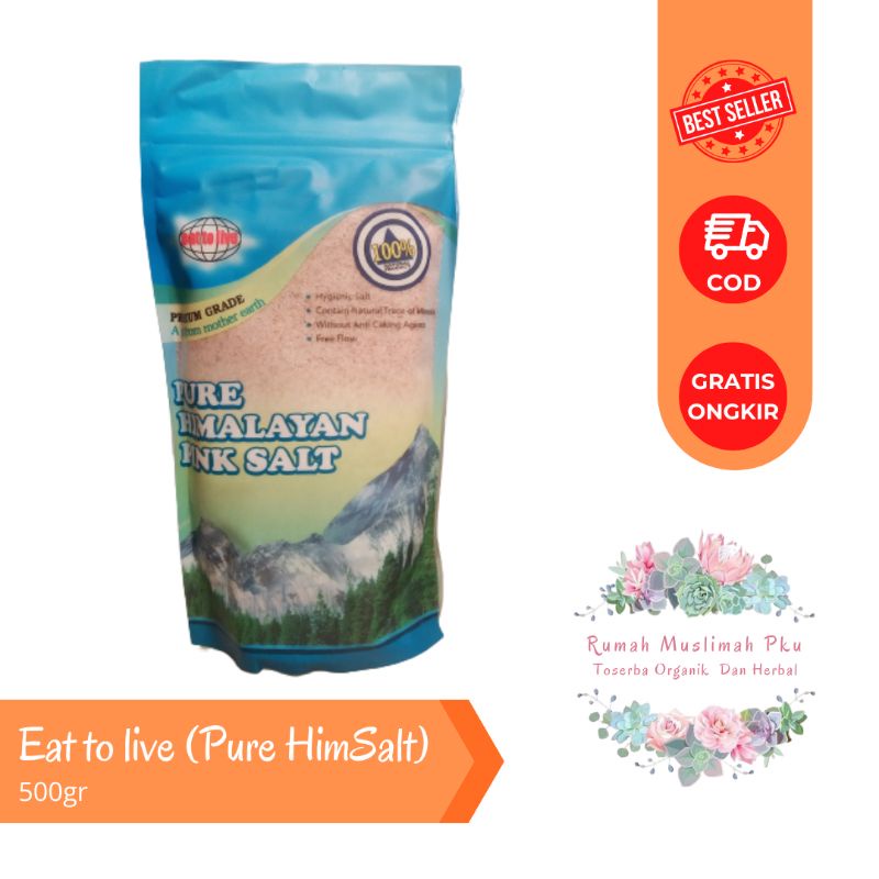 

PURE HIMALAYAN PINK SALT (Eat to live)