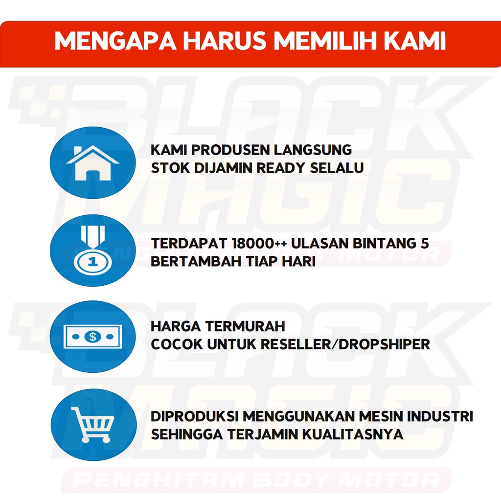 BLACK MAGIC PENGHITAM BODY MOTOR 100 ML FREE SPON SARUNG TANGAN