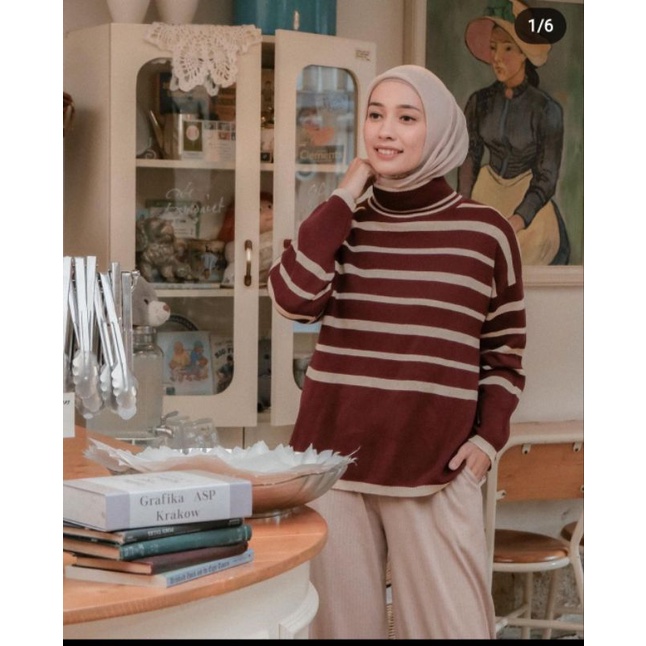 Adriana Knit Top Hijab Nueta Nueta