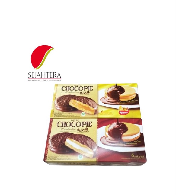 

Lotte Choco pie isi 6pcs 168gr