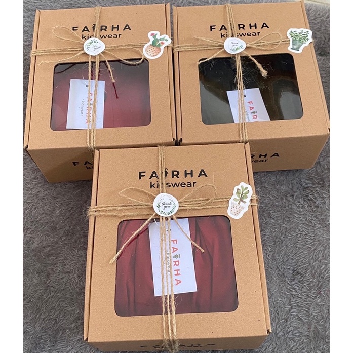 

Fairhakidswear - Box Packaging Aesthetic Packaging Baju Box Kado Kotak Kado