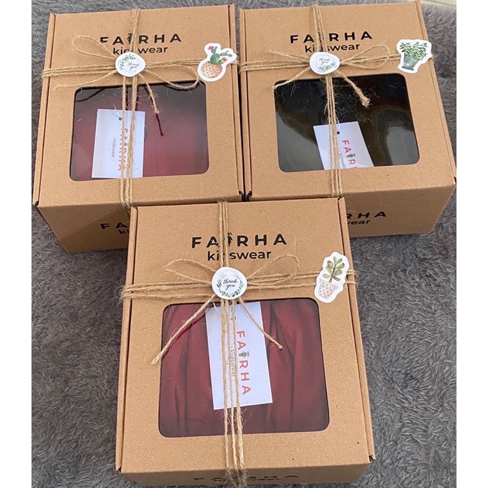 Fairhakidswear - Box Packaging Aesthetic Packaging Baju Box Kado Kotak Kado