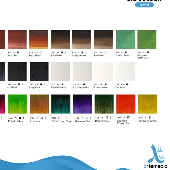 

Cat Minyak Winsor & Newton Winton 37ml Oil Color Paint - 01/03 - INDIAN RED