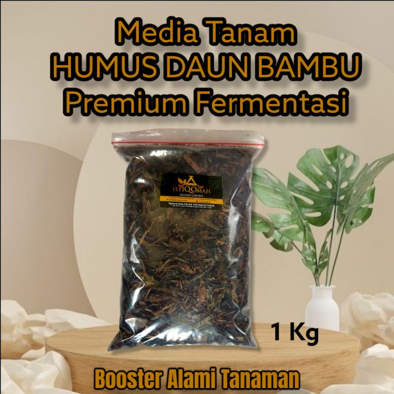 Daun Bambu Fermentasi - Media Tanam Humus Daun & Batang Bambu