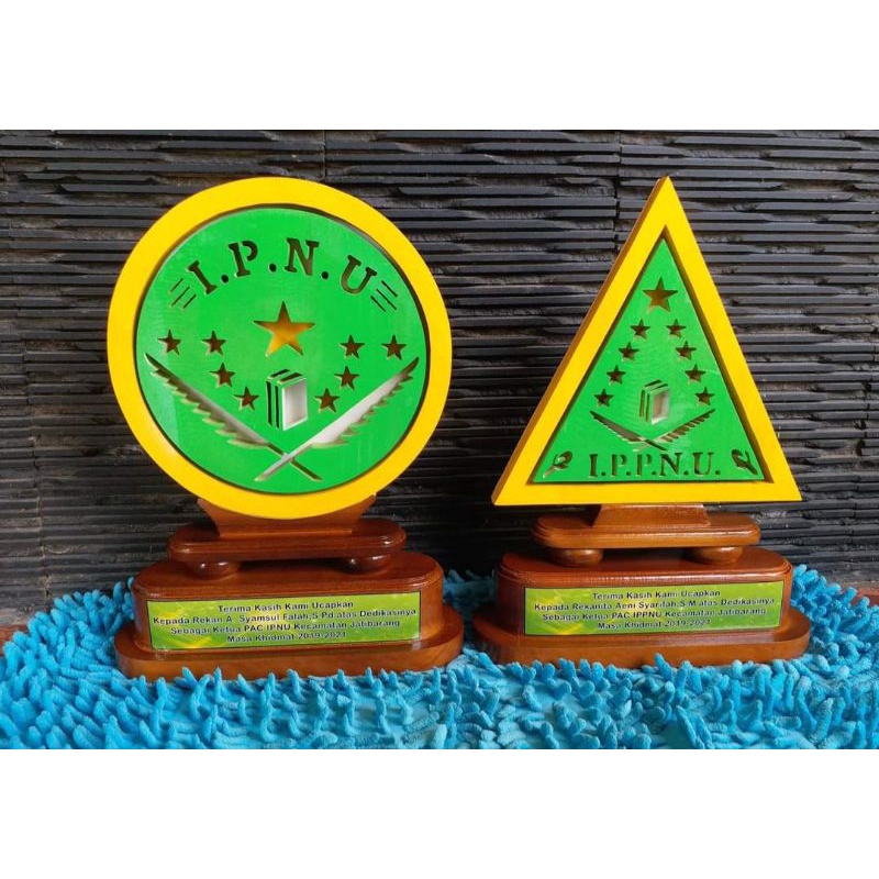 plakat Kayu/plakat IPNU/IPPNU/fandel ukir custom