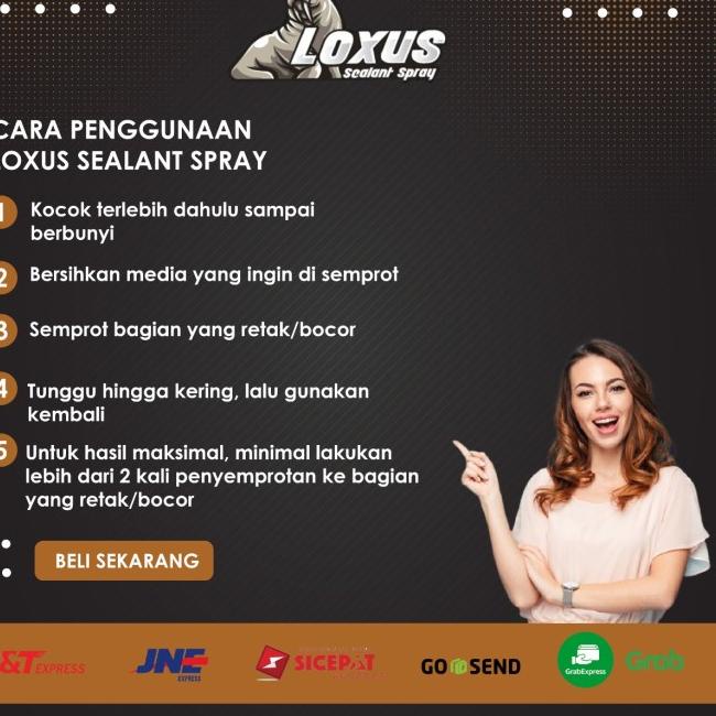 

1PCS LOXUS SEALENT SPRAY - SOLUSI CEPAT & HEMAT ATASI KEBOCORAN