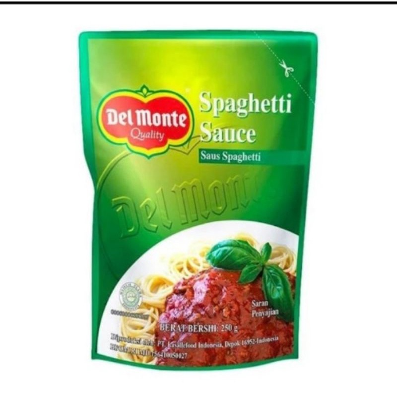 

sauce spaghetti delmonte 250gr