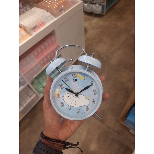 miniso jam weker we bare bears