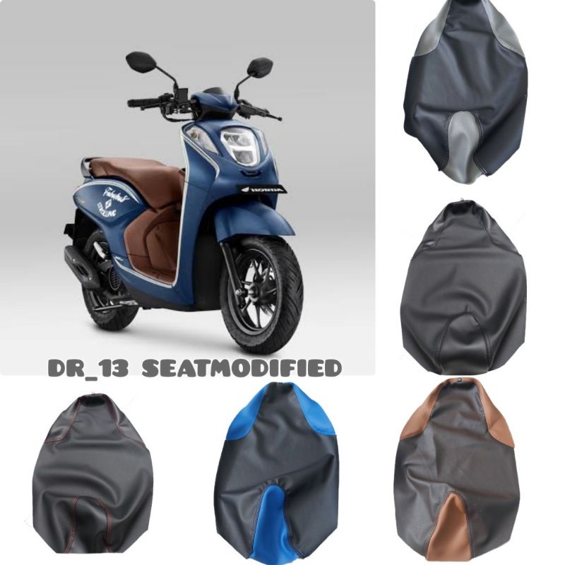 COVER KAIN KULIT JOK HONDA GENIO BAHAN MBTECH